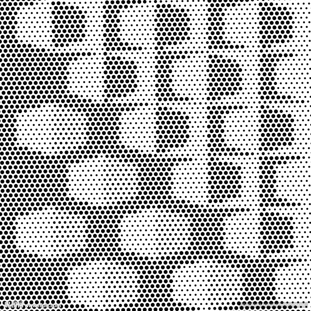 点阵排列激光镂空冲孔图