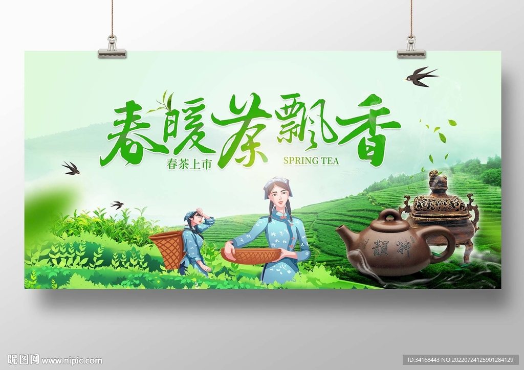 春暖茶飘香