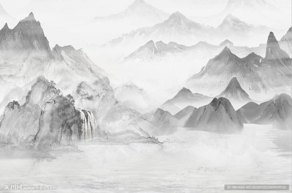 简约现代背景墙