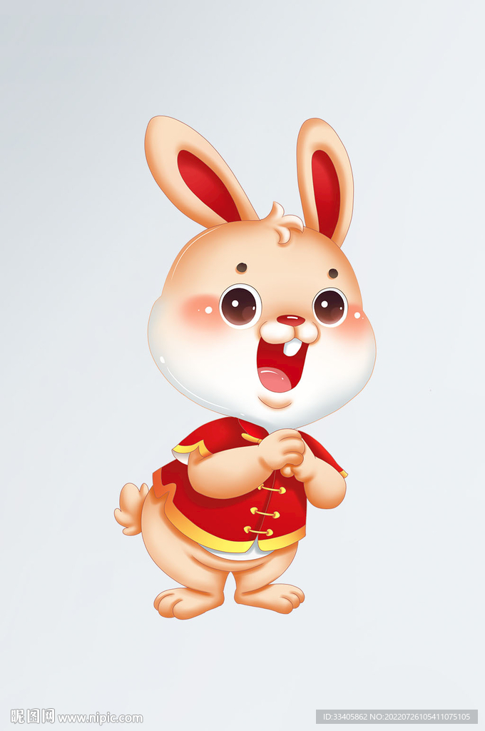 新春新年春节卯兔年兔子形象IP