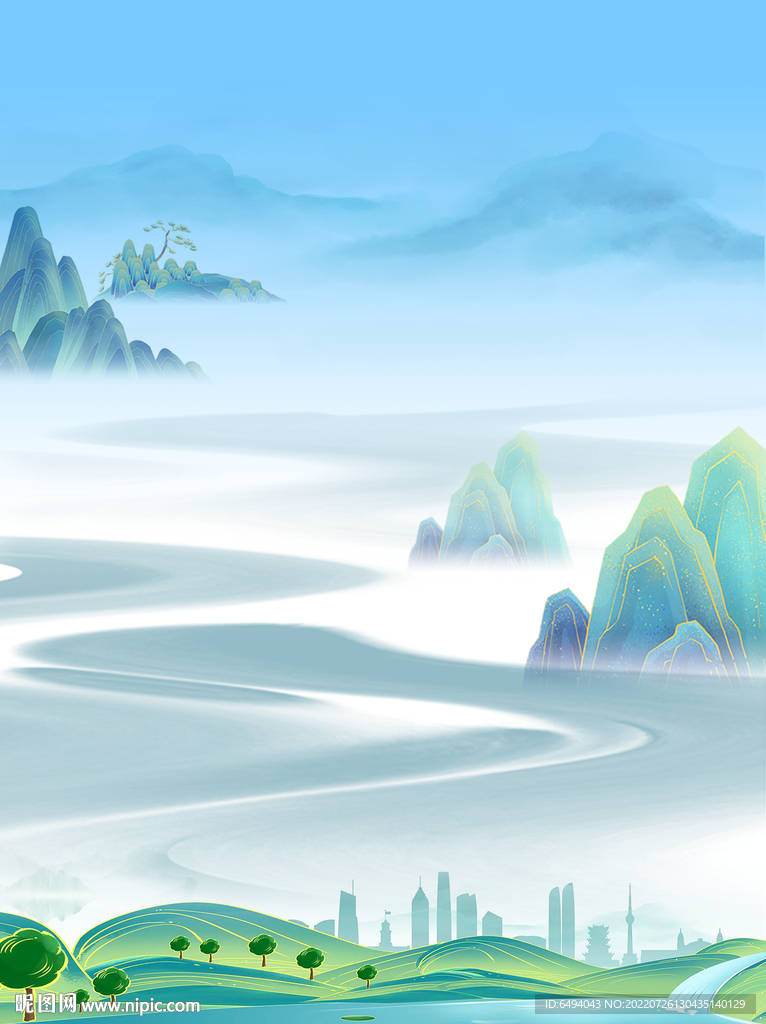 武汉旅游中国风