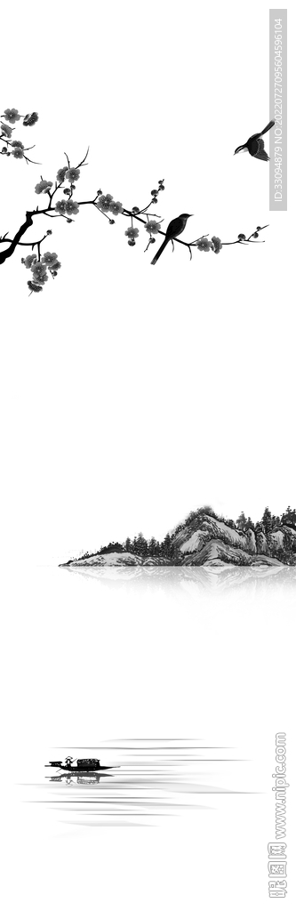 高清分层透明底平开门打印图