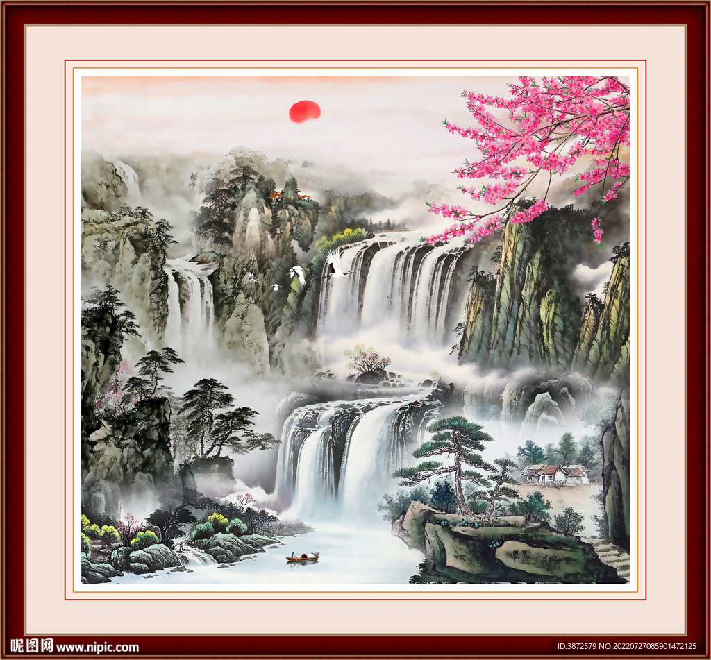 山水国画