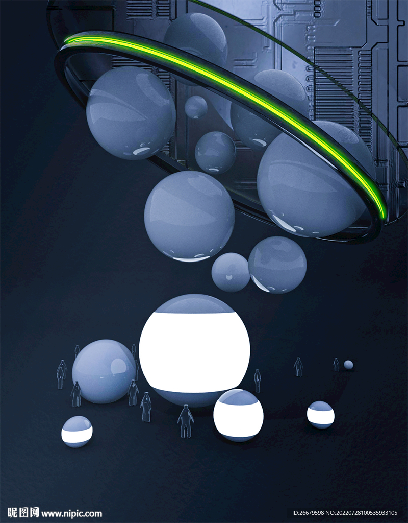 C4D科幻场景