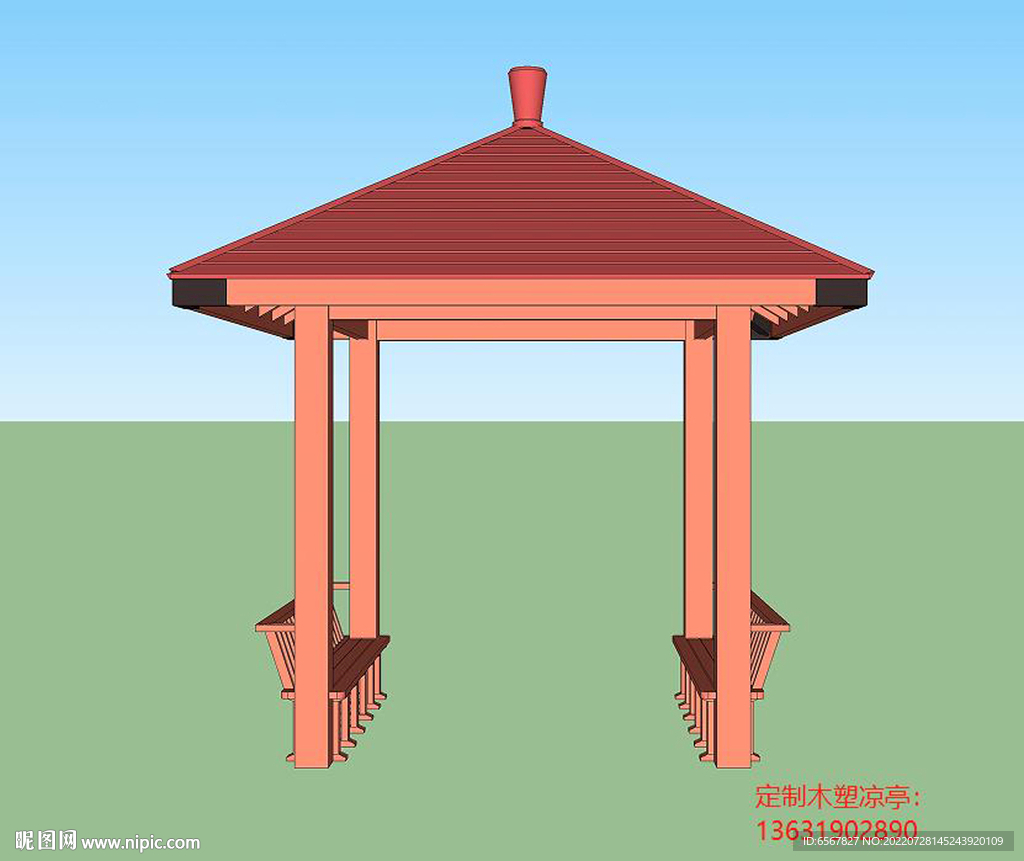 四角亭