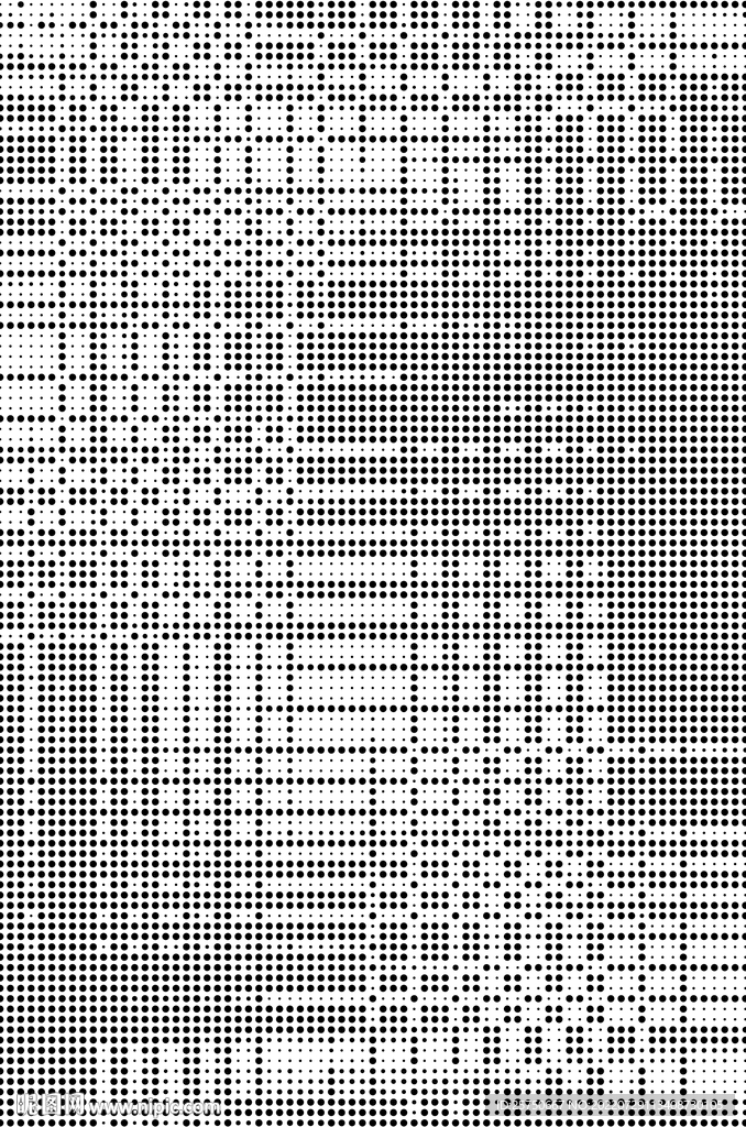点阵排列激光镂空冲孔图