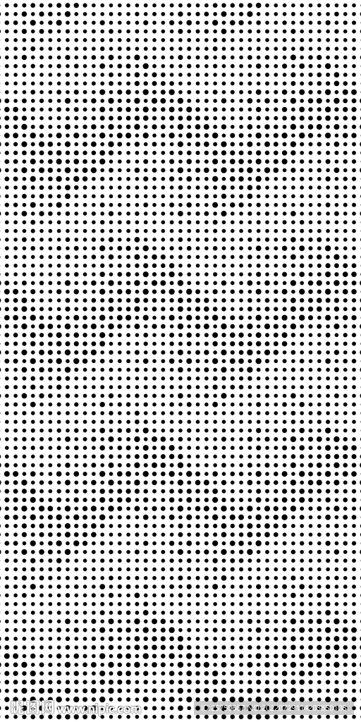 点阵排列激光镂空冲孔图