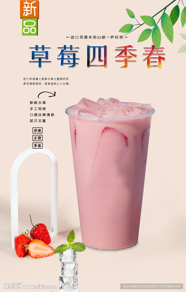 草莓四季春  