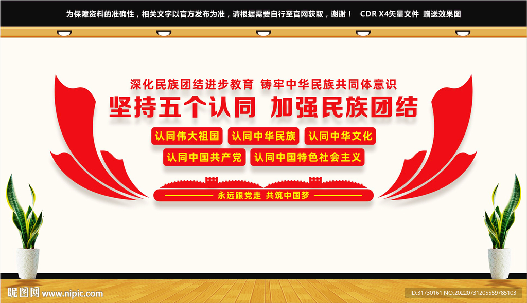 民族团结五个认同