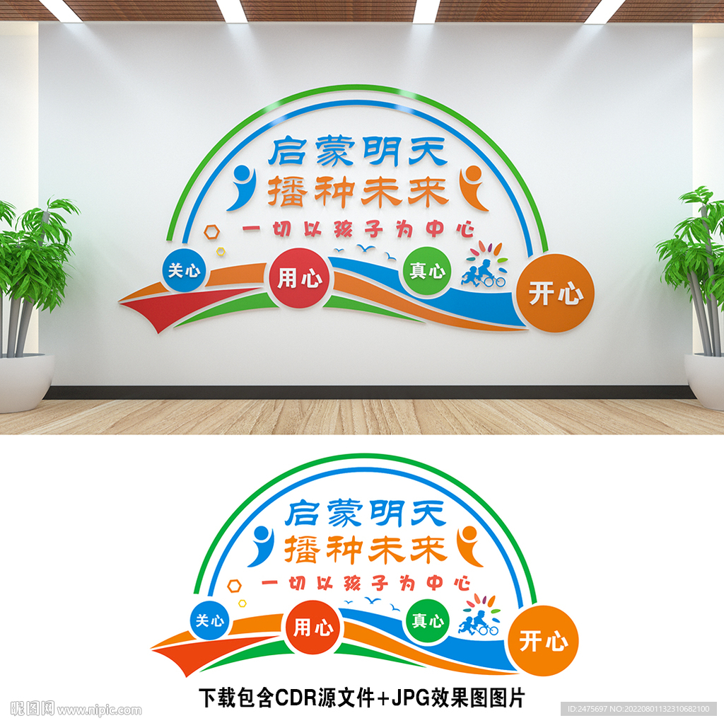 幼儿园文化墙