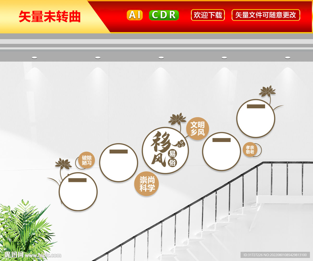 移风易俗文化墙