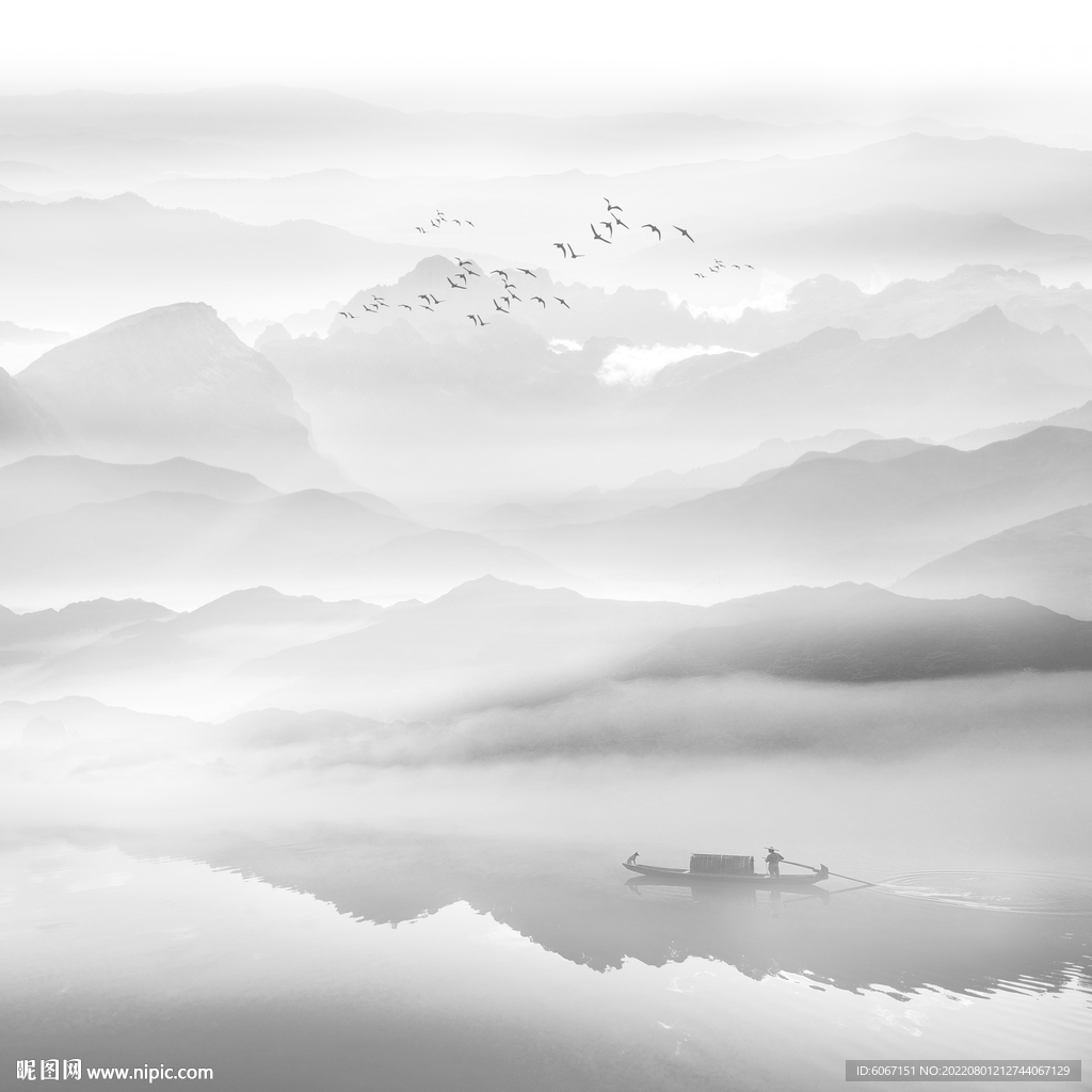 新中式山水画