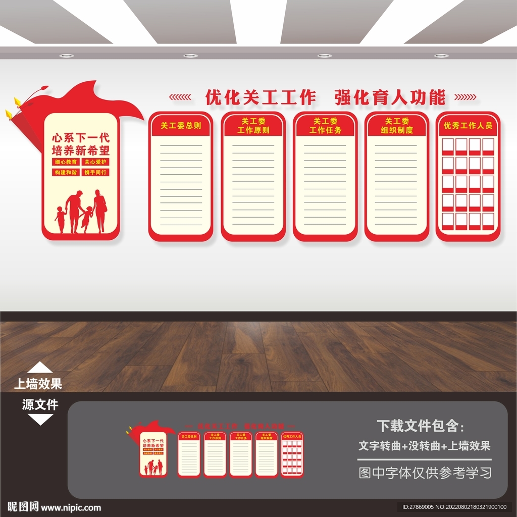 关工委文化墙