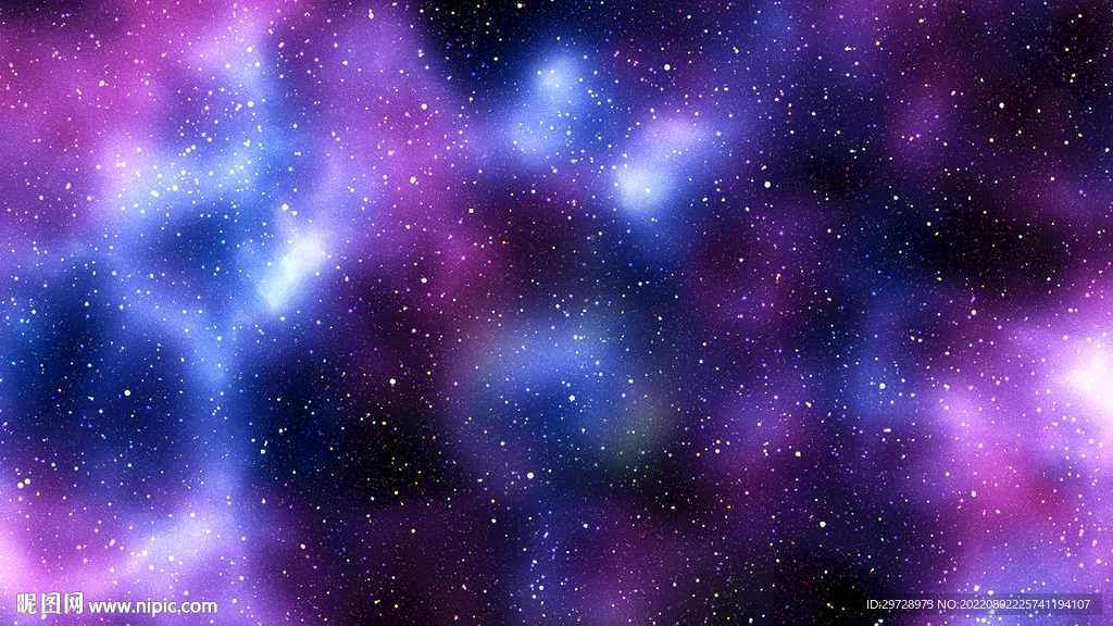 唯美星空背景