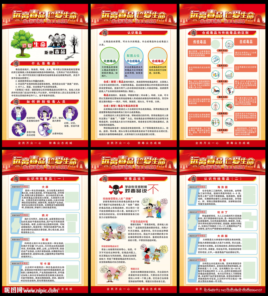 禁毒海报