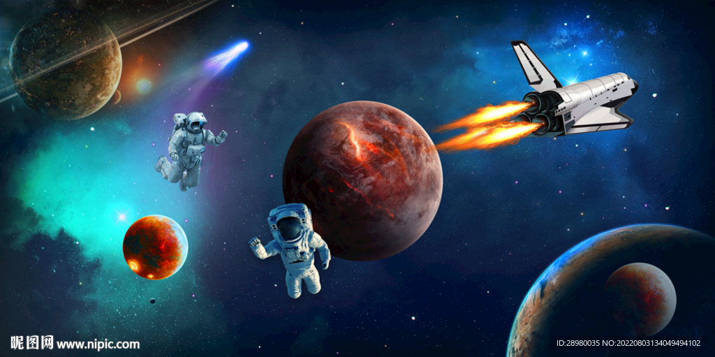 宇宙太空宇航员