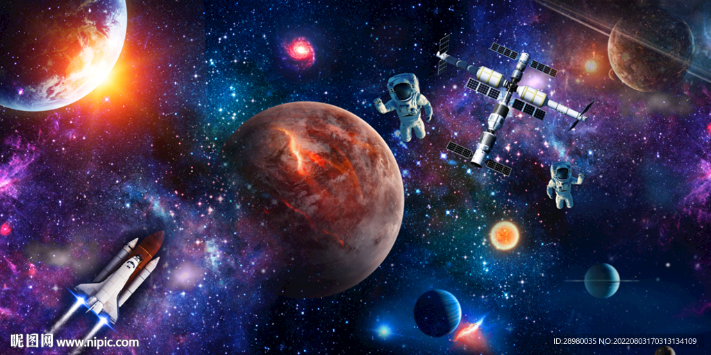 宇宙太空宇航员