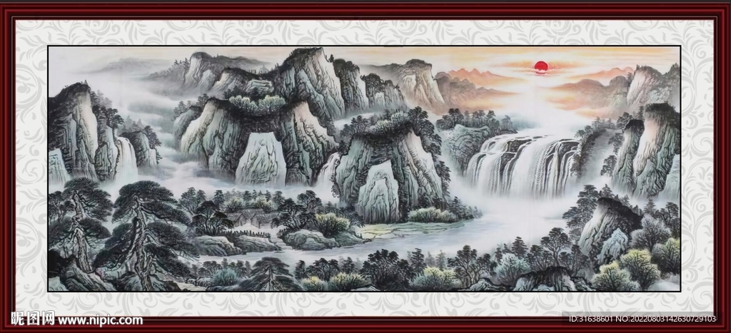 山水画