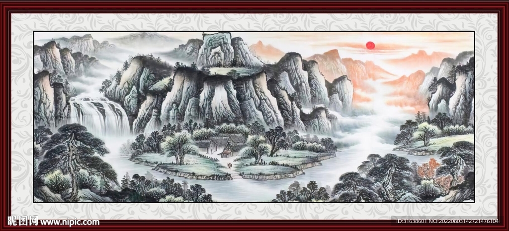 山水画