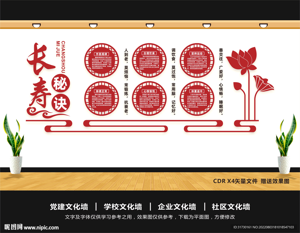 中医养生文化墙