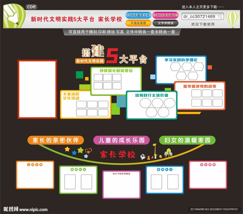 新时代文明实践五大平台家长学校