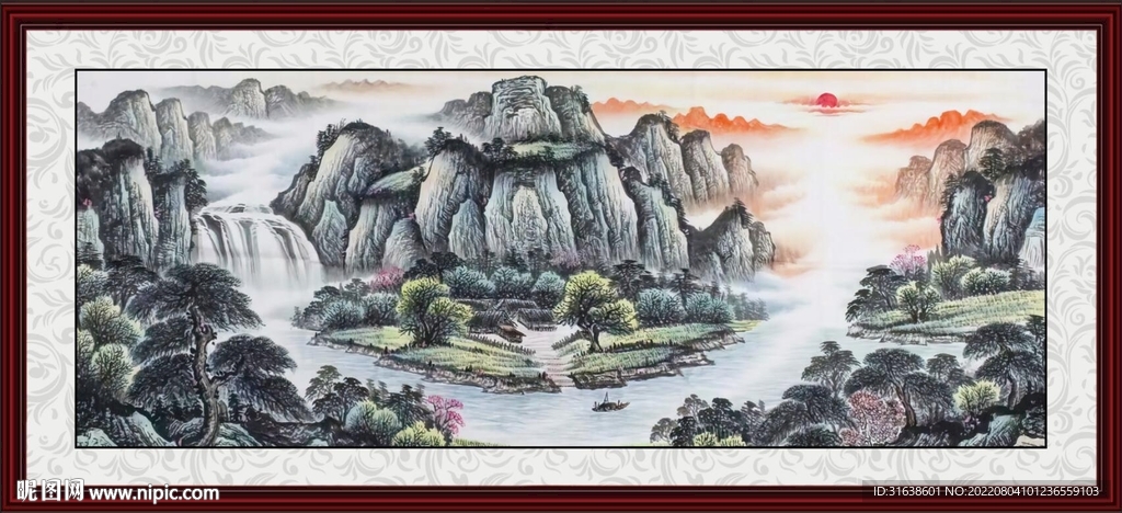 山水画