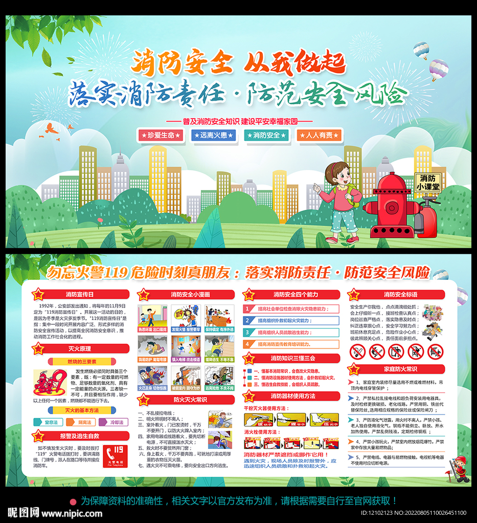 消防展板