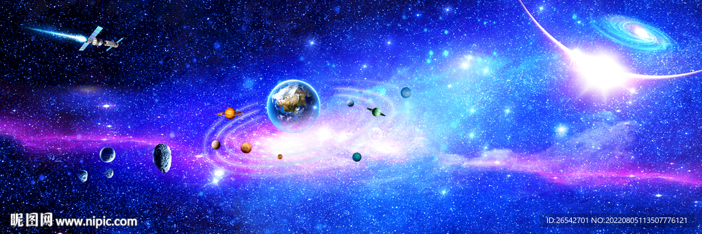 巨幅星空