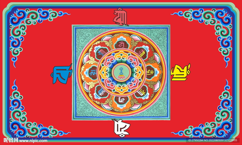 藏纹图案