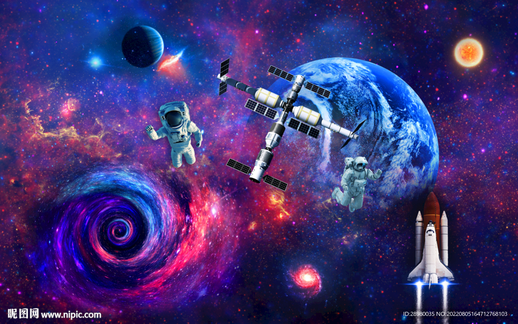 宇宙太空飞船