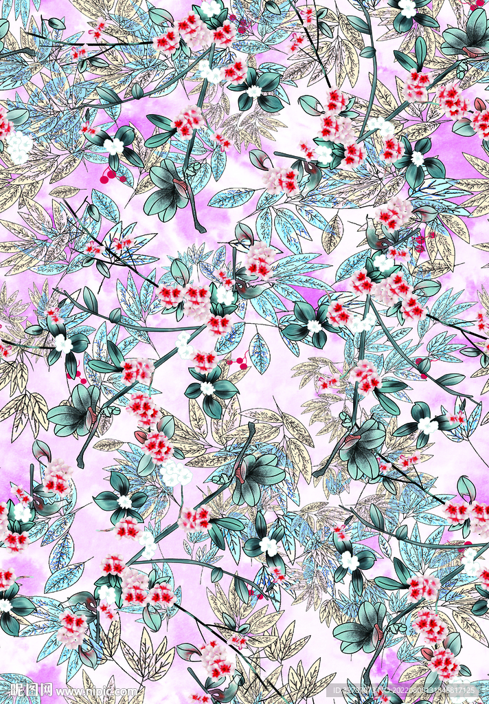 手绘花