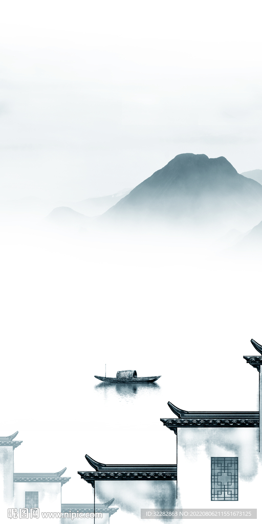 徽派 最新中式玄关 Tif分层