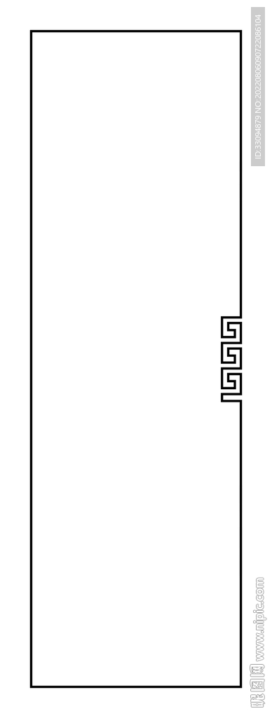 高清分层透明底推拉门打印图
