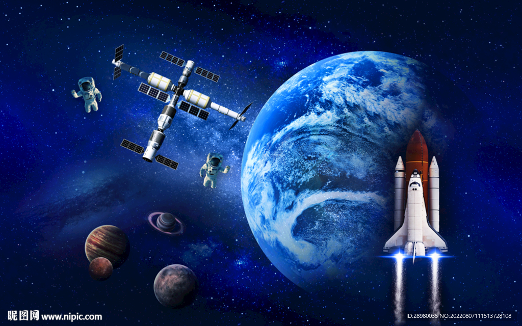 宇宙太空宇航员