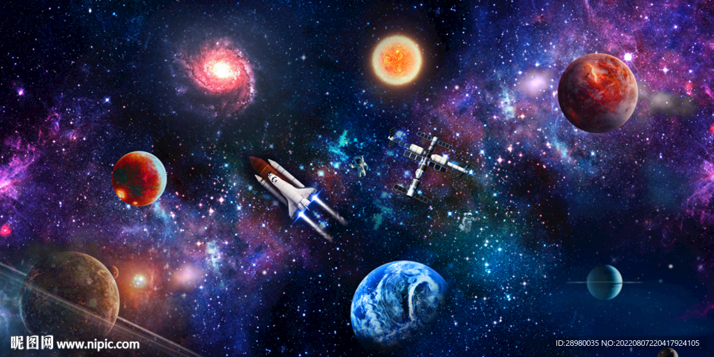 宇宙太空宇航员