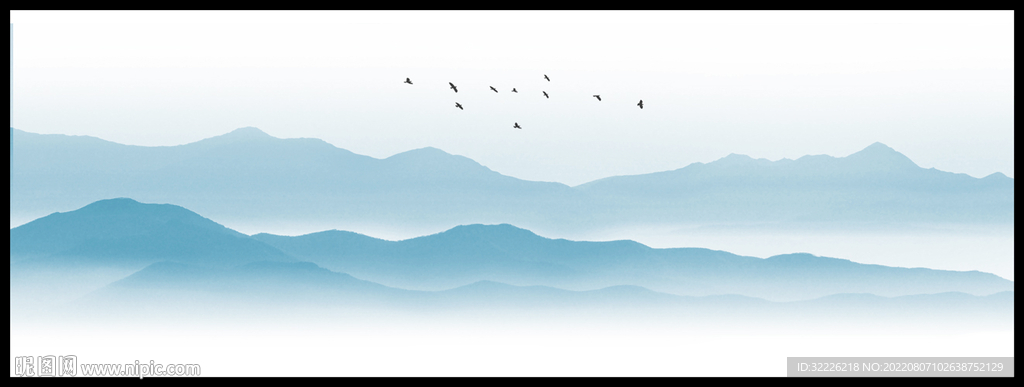 山背景
