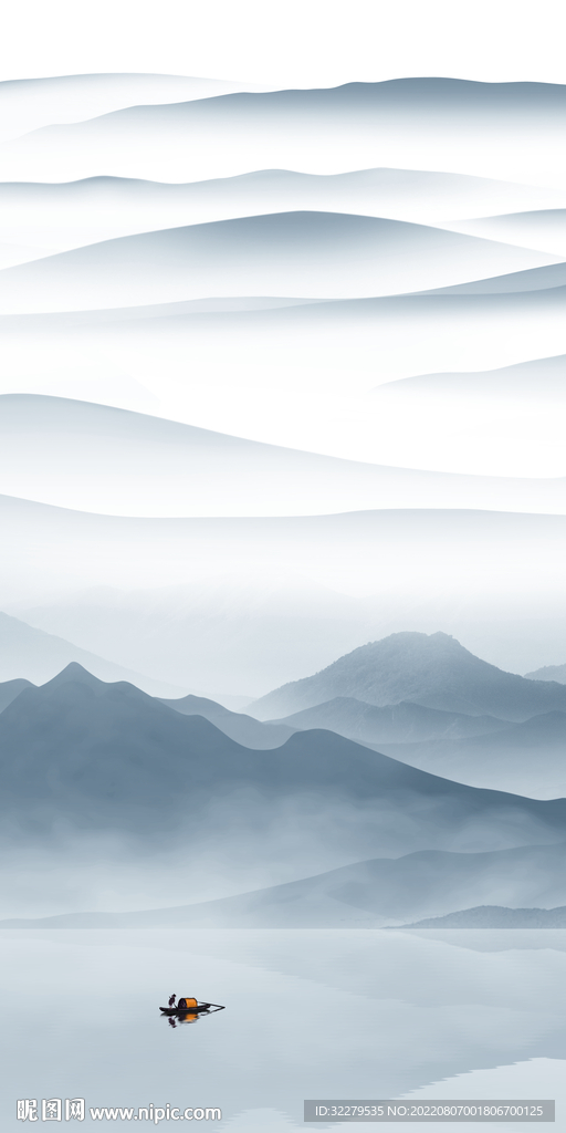 背景墙意境最新玄关 Tif分层