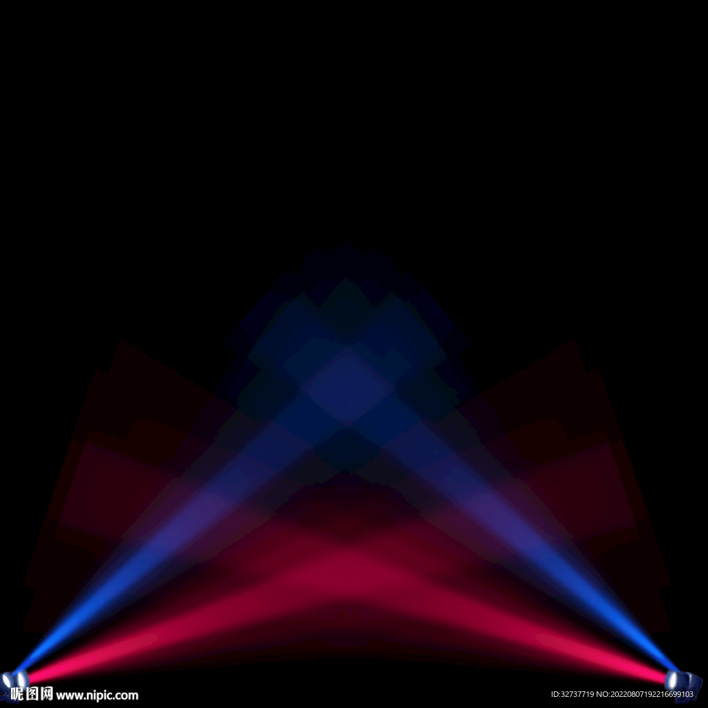 舞台光装饰元素