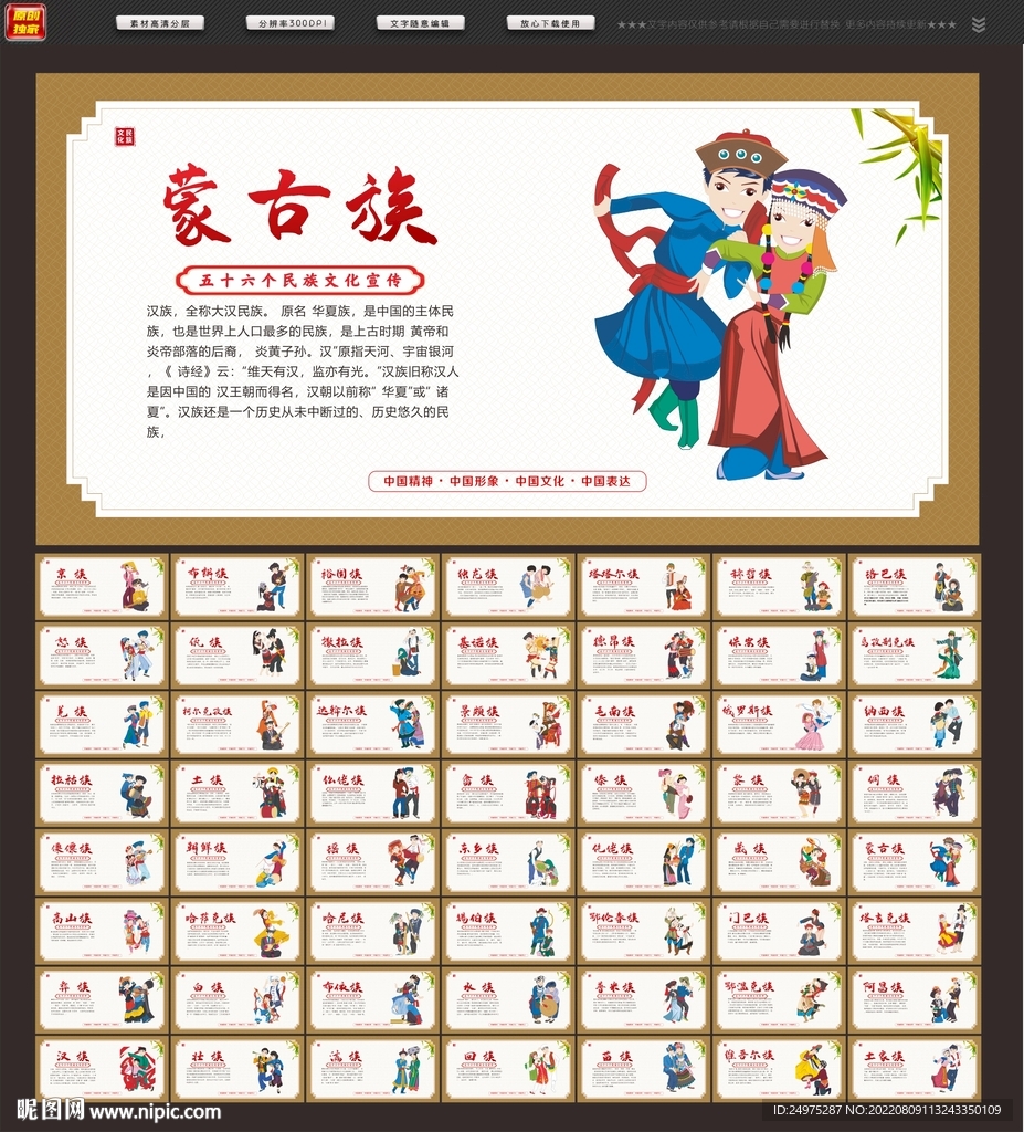 56个民族文化
