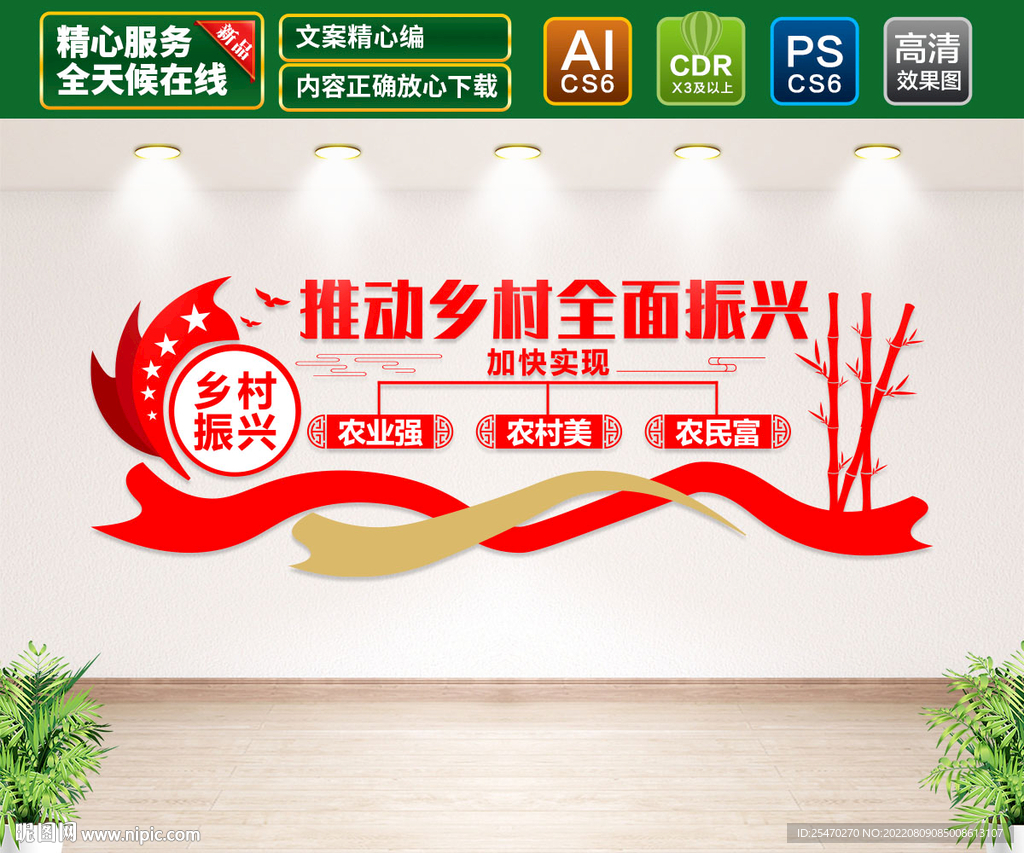 乡村振兴文化墙