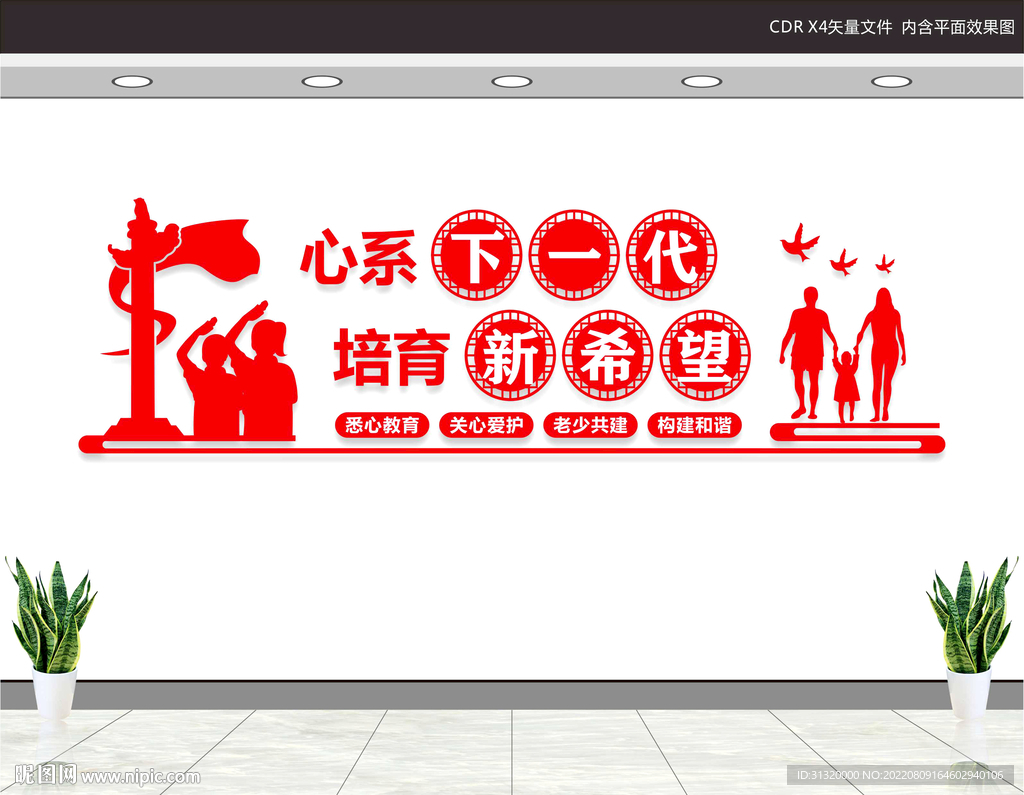关工委文化墙
