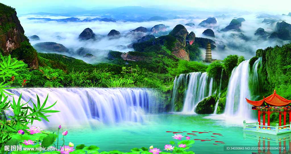 风景如画