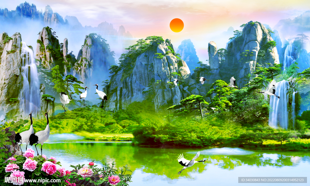 山水画