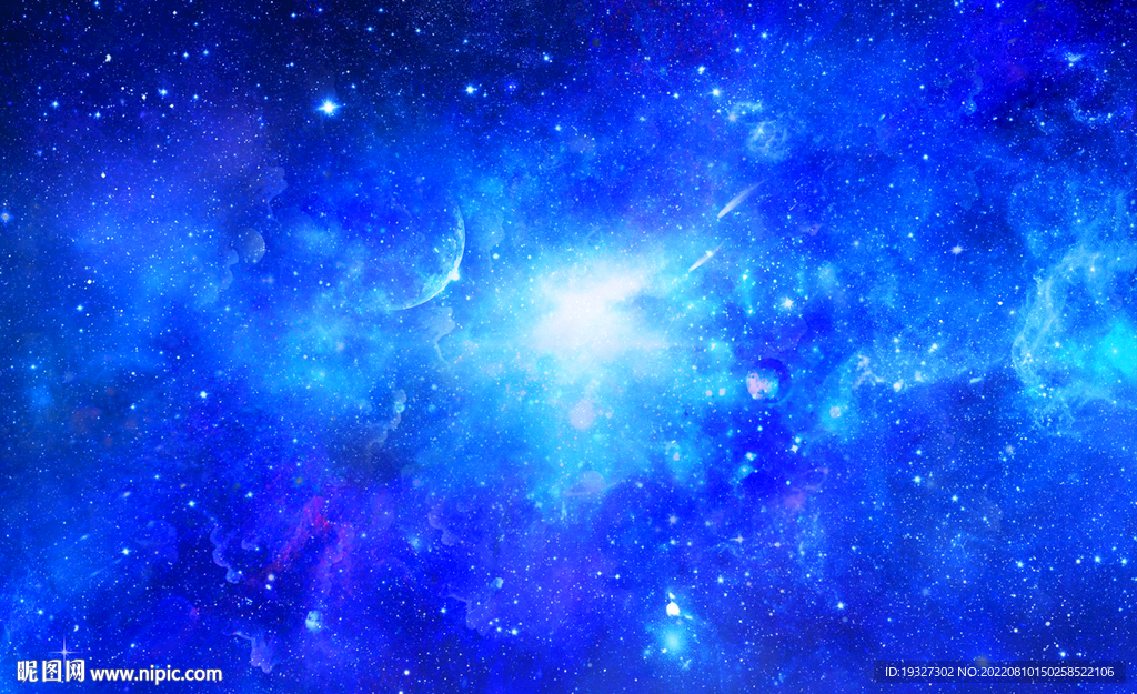 蓝色星空软膜天花