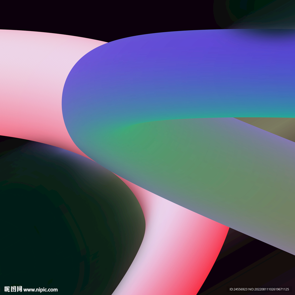 北欧渐变抽象装饰画