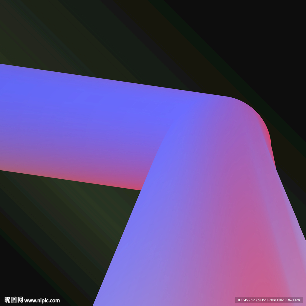 渐变抽象装饰画