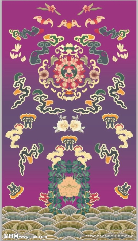 复古花 大牌