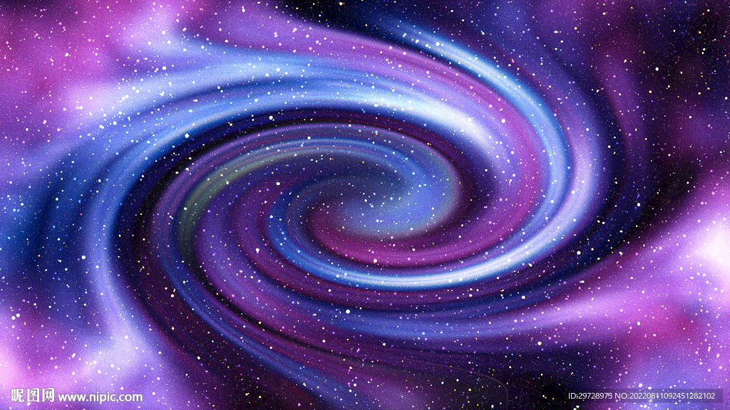 唯美旋涡星空