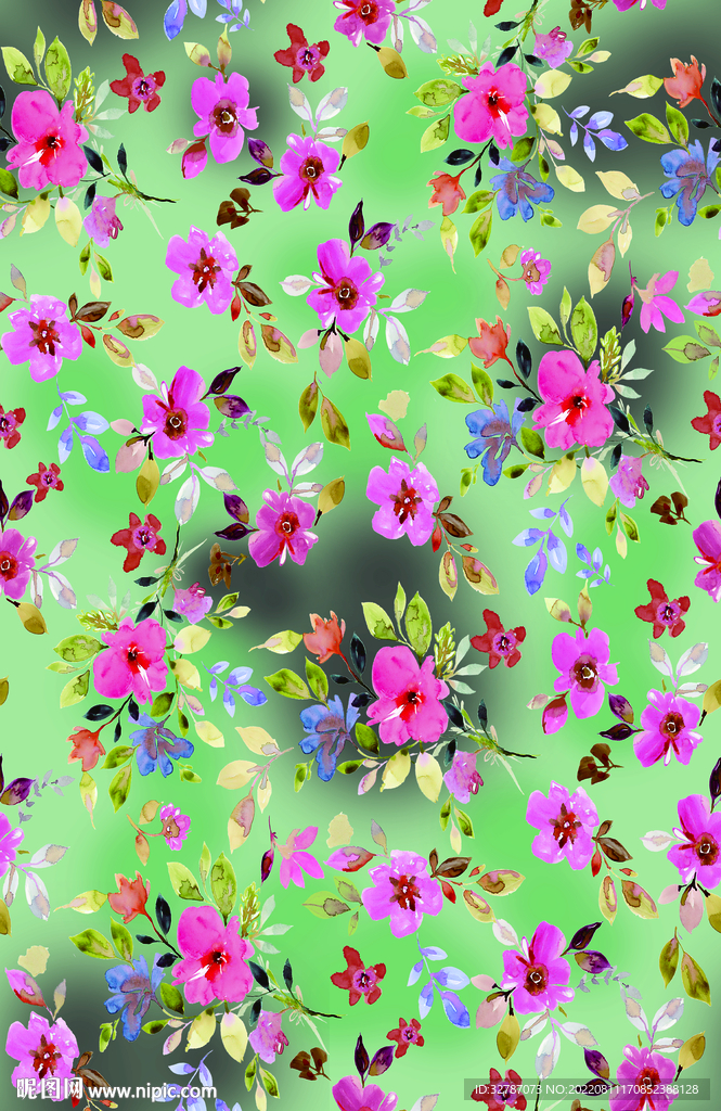手绘花