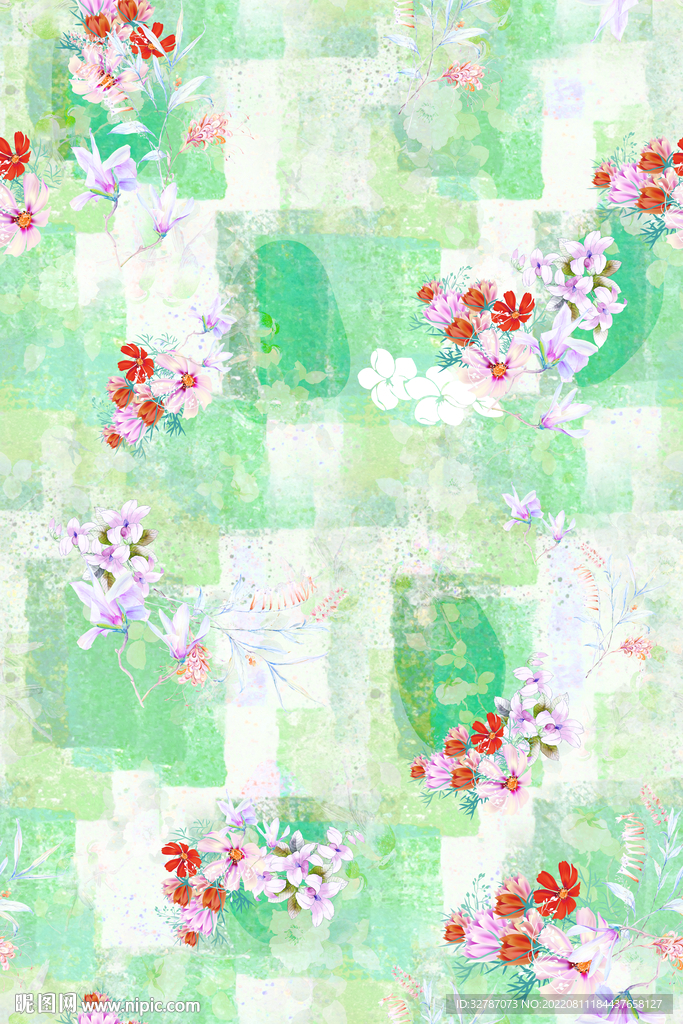 手绘花